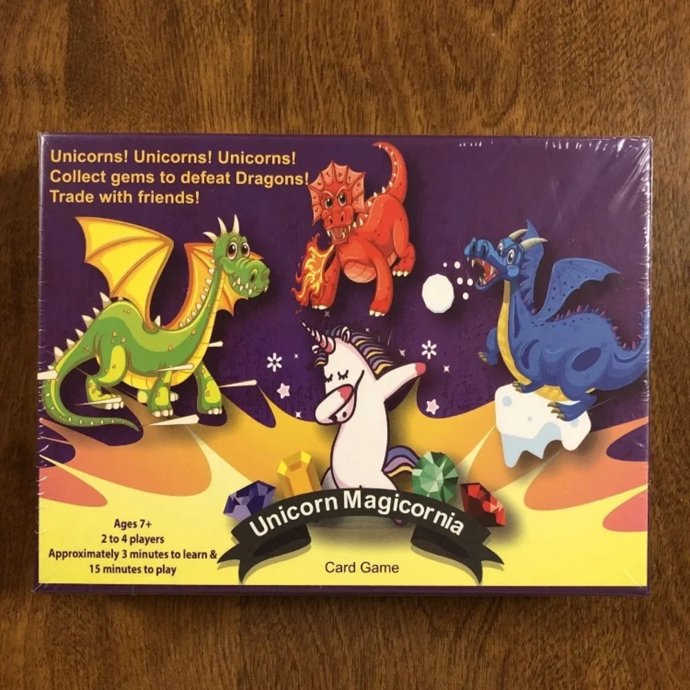 Unicorn Magicornia Card Game Ages 7+